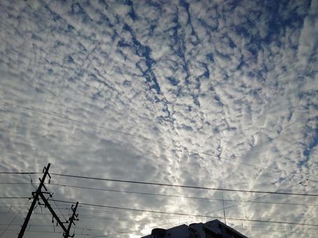 ある日の空 ある日の空の写真