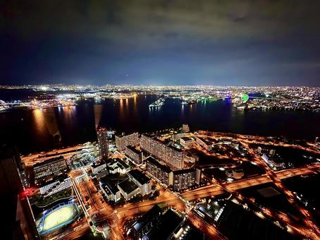 大阪 南港 夜景 大阪 南港 夜景 大阪,南港,夜景の写真素材