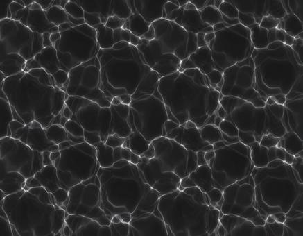 黒い水面の幾何学的パターン 黒い水面の幾何学的パターンの写真