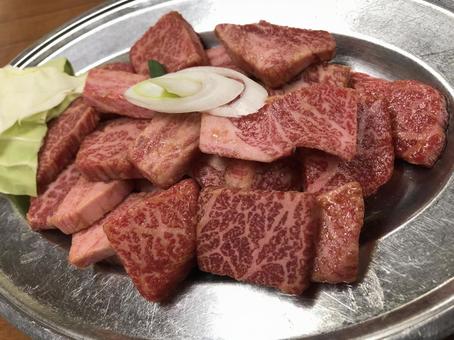 焼肉 焼肉 焼肉,カルビ,生肉の写真素材