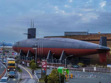 【広島県】呉市・てつのくじら館 呉市,広島県,のてつのくじら館の写真素材