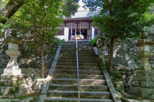 Nara Katsuragi Ikarai Shrine worship hall, JPG