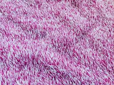もこもこシャギー素材（ピンク） シャギー素材,布,衣類の写真素材