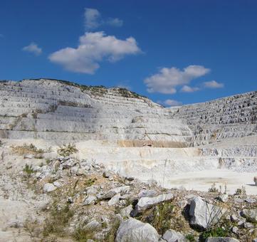 Photo, quarry, mountain, ishikiri mountains, 