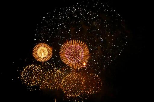 花火大会 花火大会の写真