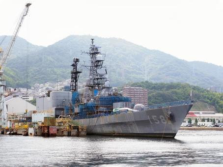 広島県呉市　アレイからすこじま　 広島県,呉市,潜水艦の写真素材