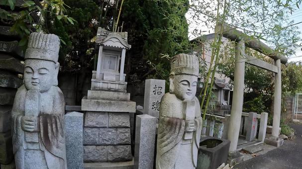 東京都葛飾区堀切 上千葉香取神社 東京都,葛飾区,堀切の写真素材