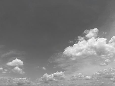 照片, 天空, 黑白, 天氣, 