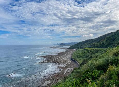 【宮崎】堀切峠 堀切峠,宮崎,観光地の写真素材