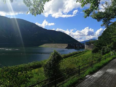 湖、ダム湖 湖、ダム湖の写真