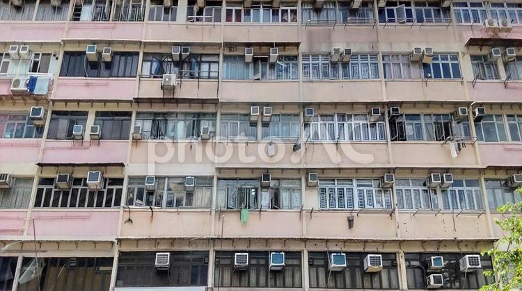 【香港】九龍地区の住宅 香港,ホンコン,九龍の写真素材