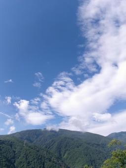 山と空 山と空の写真