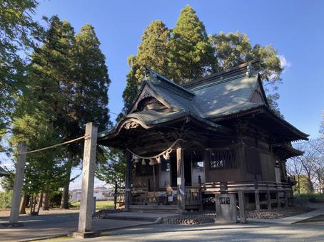 溝口竈門神社 竈門神社,福岡県筑後市,鬼滅の刃の写真素材