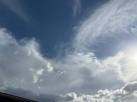 空と雲 空と雲の写真