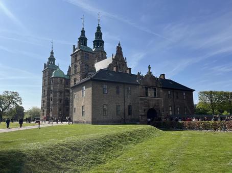 ローゼンボー城 コペンハーゲン,城,宮殿の写真素材