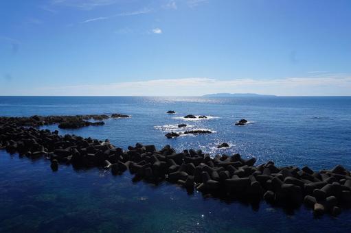 笹川流れ 笹川流れ 笹川流れ,海,海岸線の写真素材