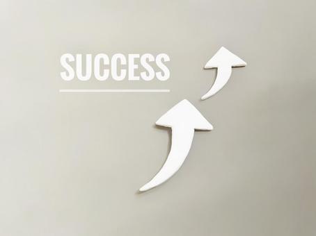 Photo, success, up, arrow, 