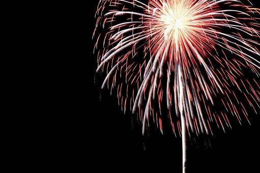 花火大会9（田原市） 花火,打上げ花火,花火素材の写真素材