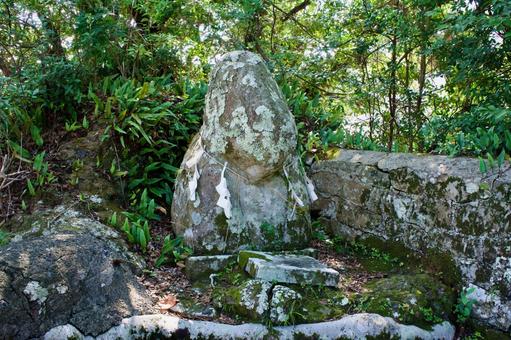 恵比寿神社1 恵比寿神社,御神体,岩の写真素材
