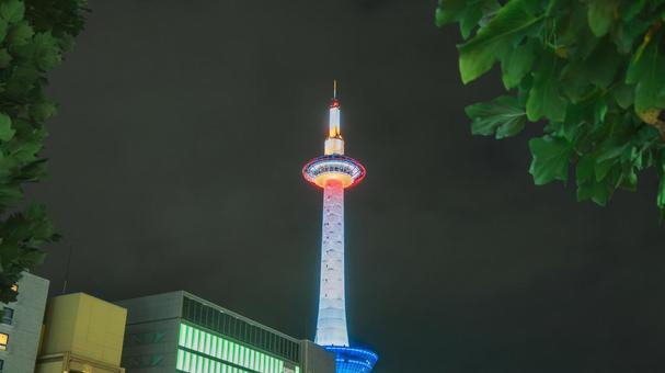 京都 京都タワー,京都,観光の写真素材