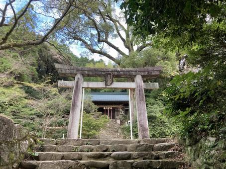 秘境・神社(横) 秘境・神社(横)の写真
