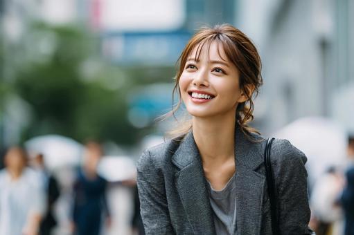 若いビジネス女性のイメージ 若いビジネス女性のイメージの写真