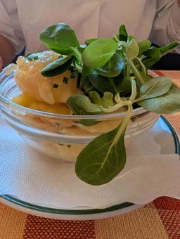 サラダ サラダ,ポテト,ウィーンの写真素材