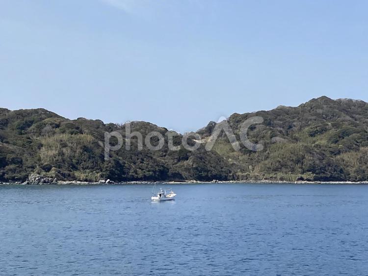 のんびりな風景に癒される 海,海辺,風景の写真素材