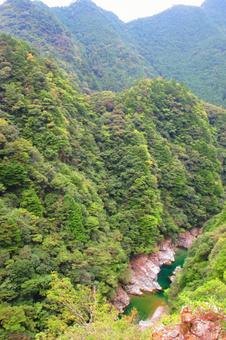 徳島県-祖谷渓-みどりの一里塚松尾 徳島県-祖谷渓-みどりの一里塚松尾の写真