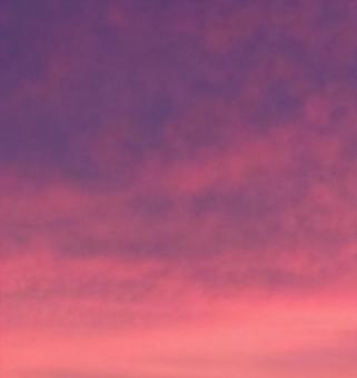 夕焼け雲 夕焼け雲の写真