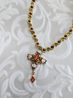 クロスモチーフのペンダントトップ ペンダントトップ,クロス,モチーフの写真素材