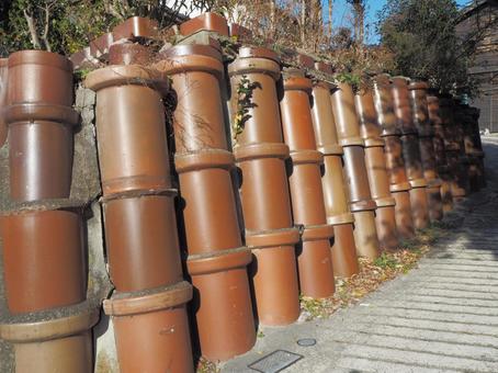 土管坂 土管坂 常滑,土管坂,やきもの散歩道の写真素材