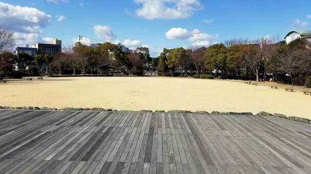 H市廣場#03·戶外舞台(小松島市), JPG H市廣場#03·戶外舞台(小松島市), 浣熊廣場, 廣場, 露天, JPG