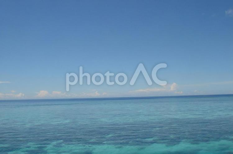フィジーの海 フィジー,離島,海の写真素材