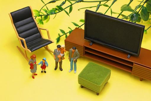 一家団欒のイメージ　年末年始 年末年始,正月,大晦日の写真素材