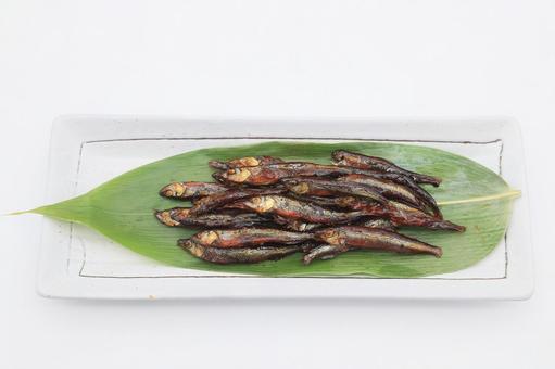 ワカサギの甘露煮 ワカサギの甘露煮の写真