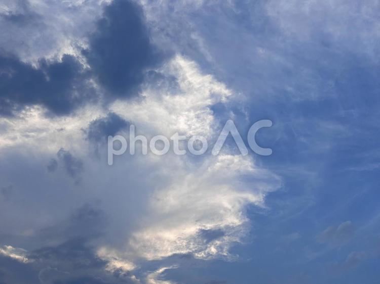 【風景写真】夏空 夏空,空,雲の写真素材