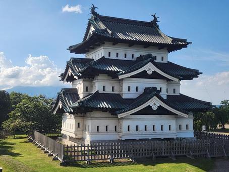 弘前城 弘前城,弘前公園,青森県弘前市の写真素材