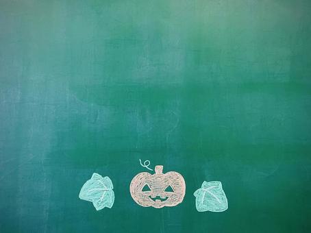 黒板に描いたジャック・オ・ランタン 05 ハロウィーン,ハロウィン,かぼちゃの写真素材