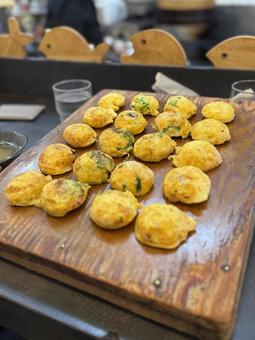 明石焼き 明石焼き,兵庫名物,タコの写真素材