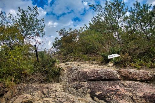 高御位山 播磨平野,山岳,平野の写真素材