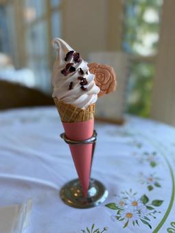 ソフトクリーム ソフトクリーム,アイスクリーム,夏の写真素材