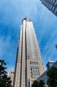 天空の摩天楼 天空の摩天楼 高層ビル,建築,スカイラインの写真素材