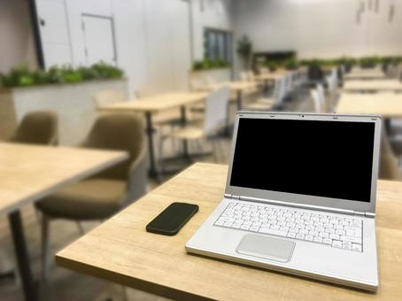Remote work scene (screen: black), JPG Remote work scene (screen: black), JPG