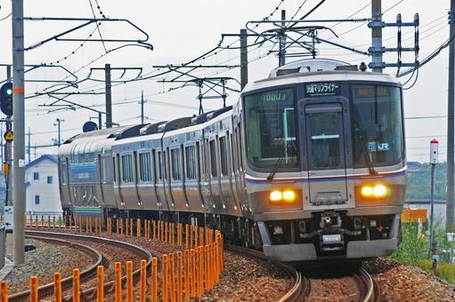 快速マリンライナー 瀬戸大橋線 快速マリンライナー 瀬戸大橋線 鉄道,電車,線路の写真素材