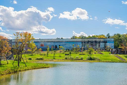 北海道 北広島市 エスコンフィールド 北海道 北広島市 エスコンフィールド 北海道,北広島市,エスコンフィールド北海道の写真素材