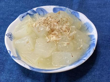 冬瓜のあんかけ煮の写真