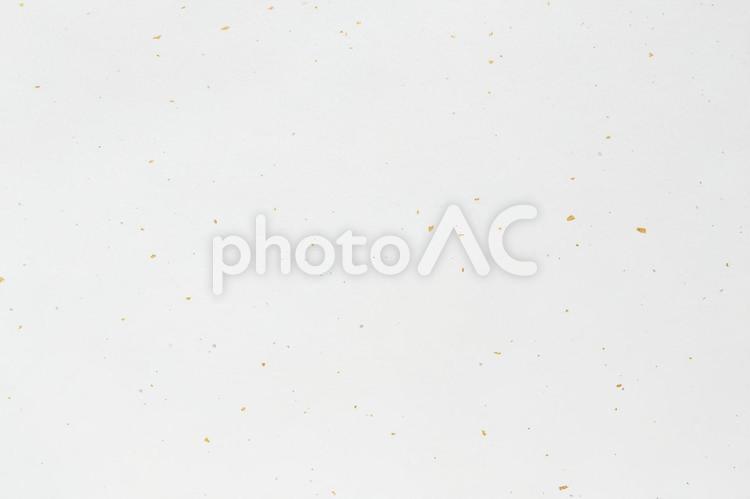 金箔銀箔の入った白い和紙の背景 和紙,白,背景の写真素材