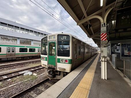 719系5000番台電車 719系,5000番台,標準軌の写真素材