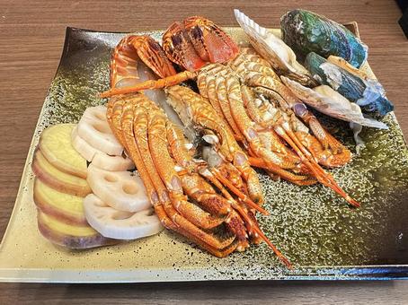 伊勢エビ ホテル 伊勢エビ ホテル 料理,食事,美味しいの写真素材